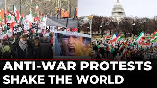 Massive Anti-Trump Rallies Rock DC, New York, London & Cyprus | Trump’s Iran War | World News | USA