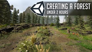 Create a Forest in Unity 2018 under 2 Hours