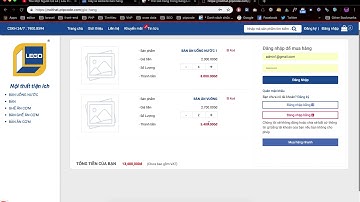 [ Giỏ hàng ] - Website bán hàng - p3