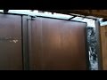 Ремонт гаражных ворот - замена рамы  Repair of garage doors - replacement of the frame