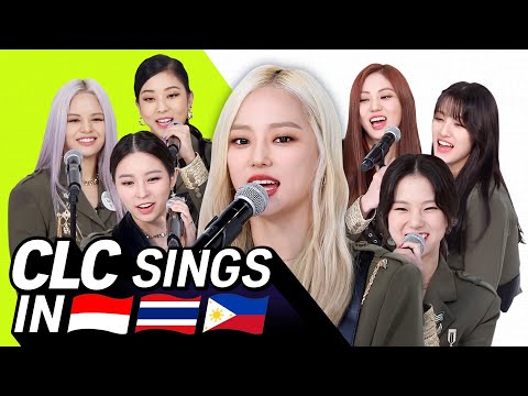 K-POP STARS sing in INA/THAI/TAG ?| CLC | TRANSONGLATION