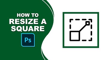 How to resize a square in Photoshop