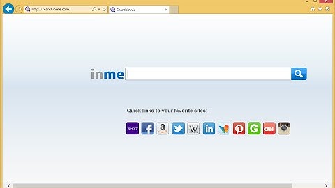 Remove searchinme.com from IE, Chrome and Firefox