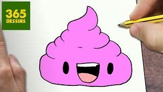 Comment Dessiner Du Caca Kawaii Étape Par Étape Dessins Kawaii Facile