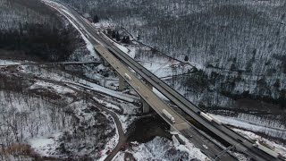 PennDOT announces completion of Twin Bridges on I-84 in Lackawanna County