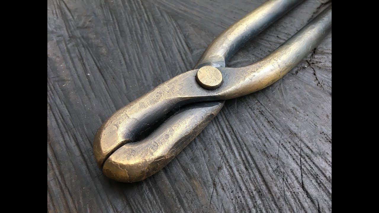 An Unusual (Easier?) Way To Make Blacksmith Tongs YouTube