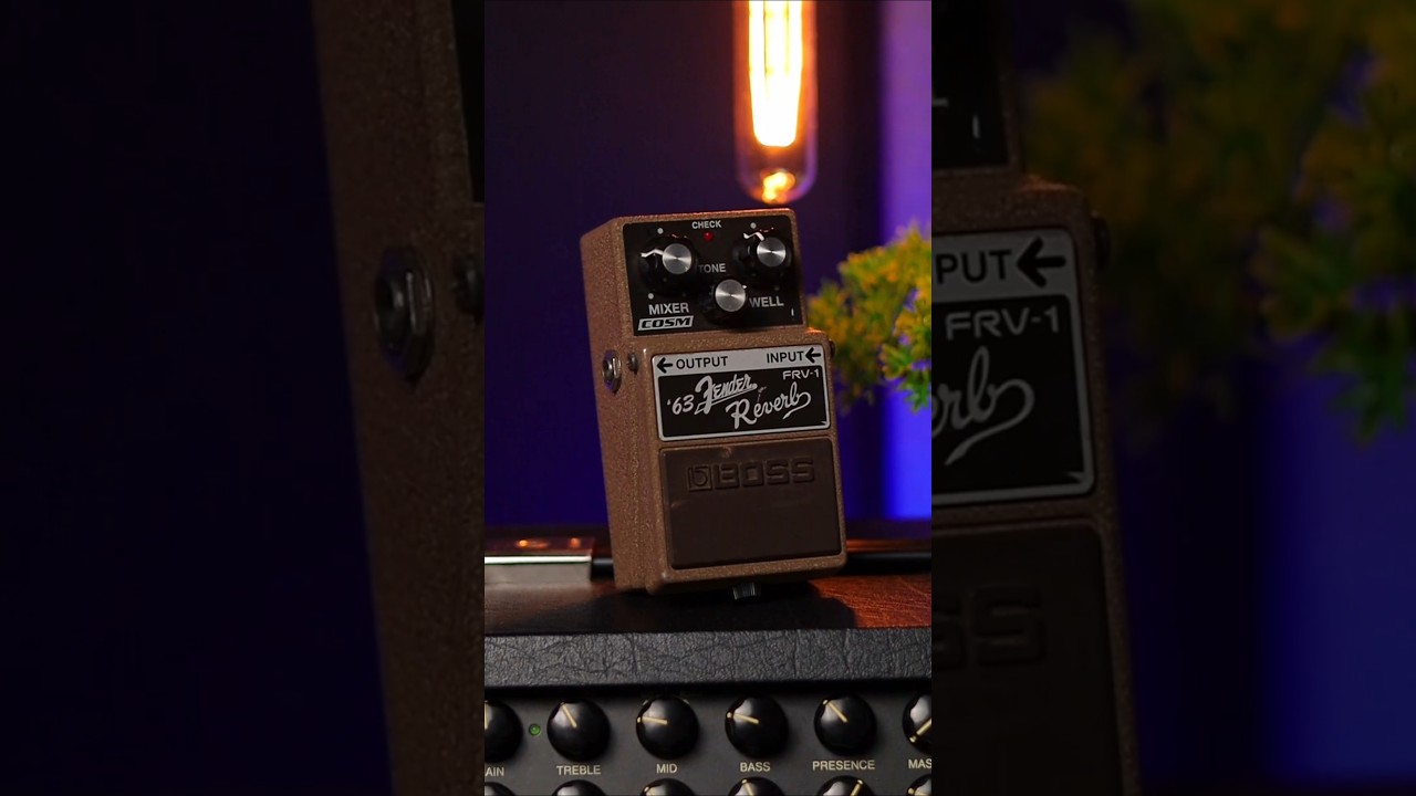 Boss FRV-1 '63 Fender Reverb | Fast Review - YouTube