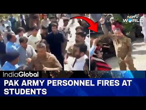 Shocking Footage: Pak Army Personnel Clashes With Students