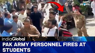 Shocking Footage: Pak Army Personnel Clashes With Students