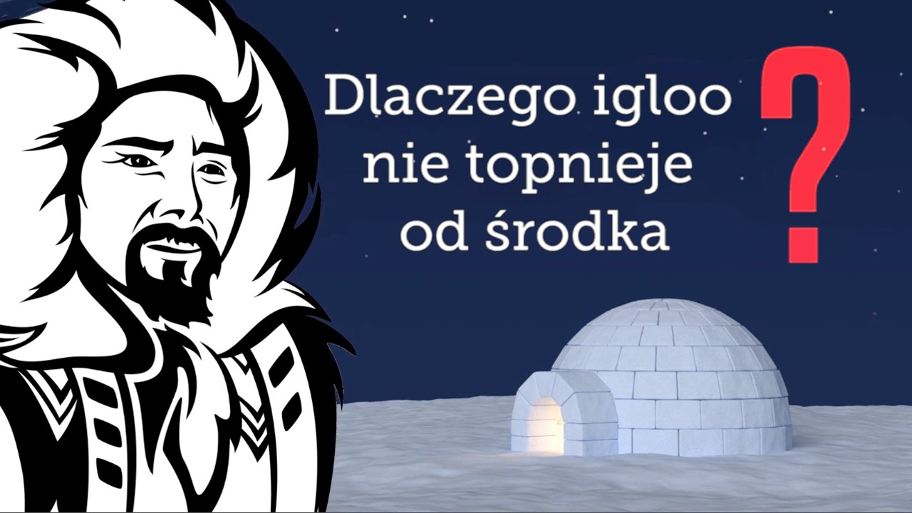 Problemy Wynikające Z Mieszkania W Igloo Dlaczego igloo nie topnieje od środka? - YouTube