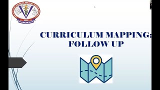 Curriculum Mapping Framework