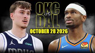 Details Oklahoma City Thunder vs Dallas Mavericks Full Game Highlights - October 28, 2026 | NBA Season Guide