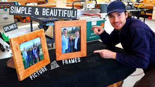 How to Make Simple Picture Frames | Woodworking Project (Full Build)
