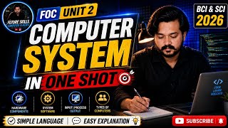 Computer System Explained in One Shot🎯 |FOC Unit 2 | Complete Notes | Computer Anudeshak Bharti 2026