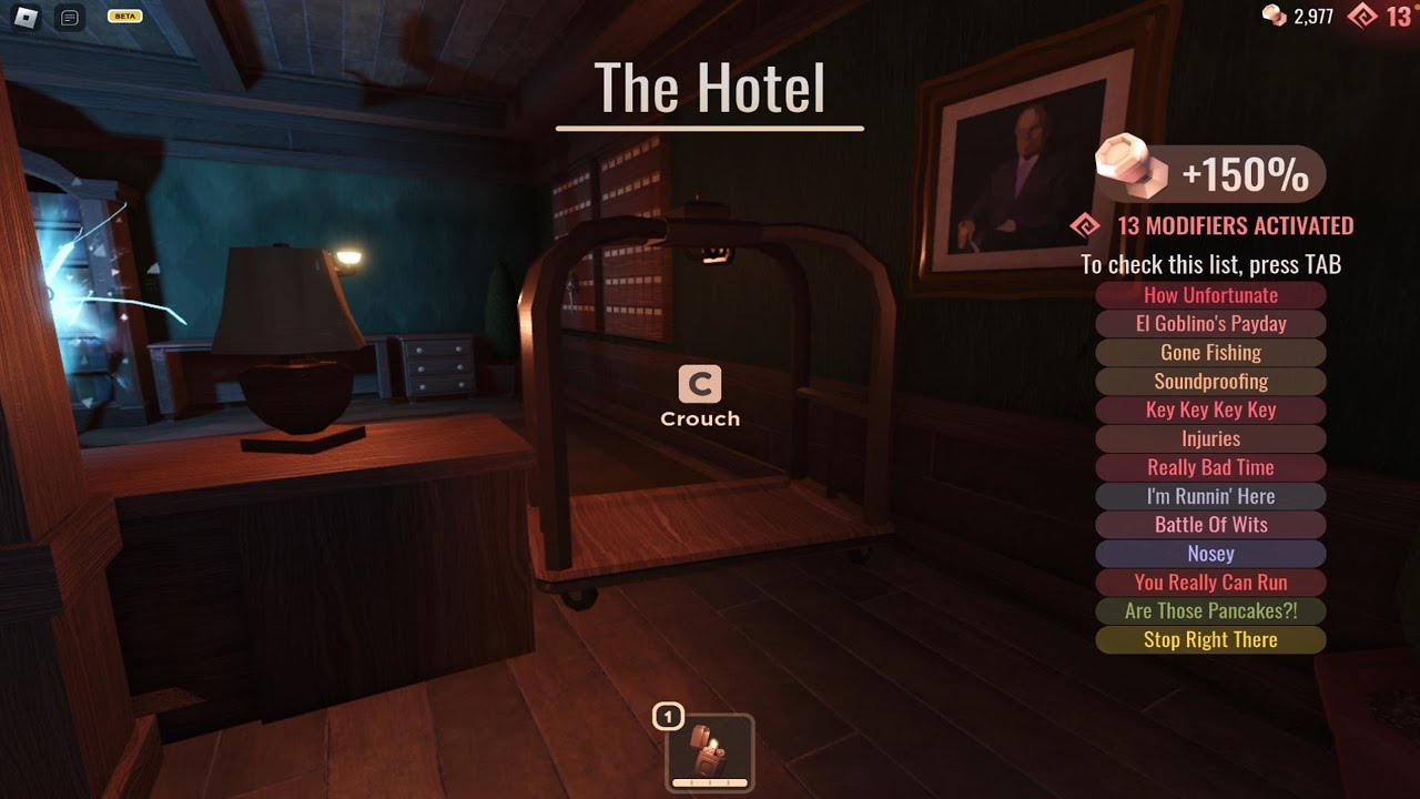 Trying To Beat 150 On Doors Modifiers "Hotel Hell" YouTube