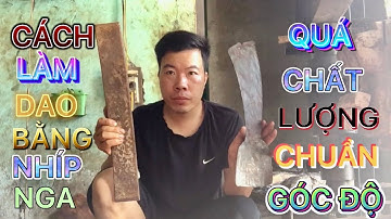 NHÍP NGA RÈN DAO ĐI RỪNG CHẤT LƯỢNG TUYỆT VỜI LUÔN