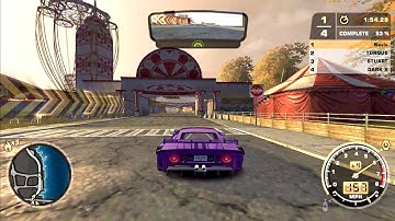 Speed Tracking Race by Ford GT (Need for Speed Most Wanted)