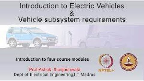 Electric Vehicles - Part 1  | Week 2 Quiz | Assignment 2 Solution | NPTEL | SWAYAM 2023