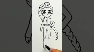 Kpop Demon Hunters Rumi Drawing