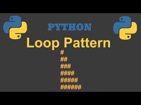 Pattern printing in python  | Python pattern programs