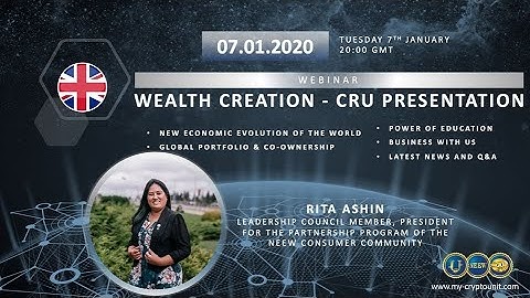 CryptoUnit Program Presentation by Rita Ashin on 07.01.2020