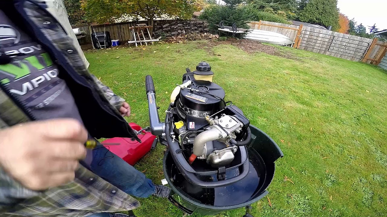Yamaha 4hp Low Idle Tip Youtube