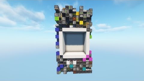 Fast and Small 7x7 Piston Door | Redstone Showcase