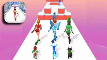 High Heels All Skins Unlocked Gameplay (android&iOS) part 193 - level 498-500