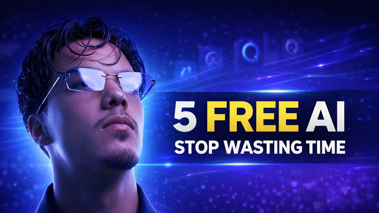 5 FREE AI Tools That Will Save You HOURS Every Week (2026) - YouTube