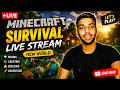 Minecraft Survival World LIVE 🔥 Hindi Gameplay