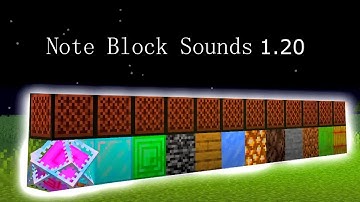 Every note block sound in Minecraft 1.20