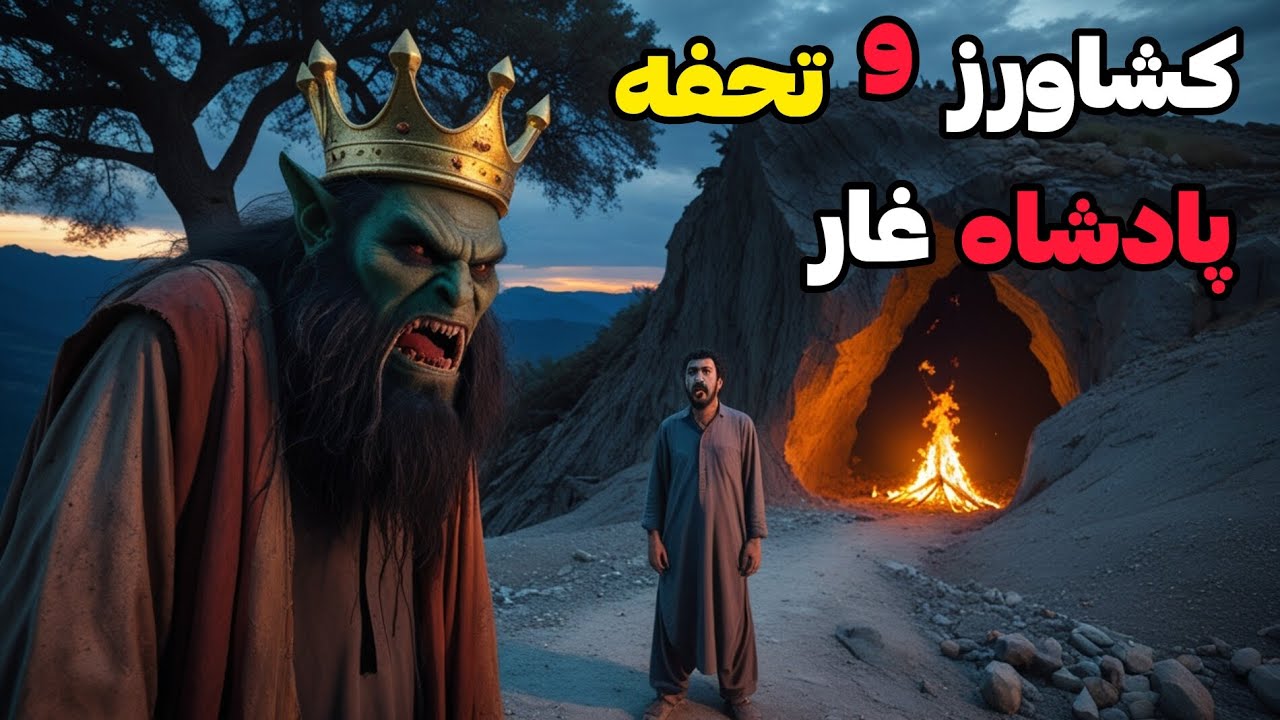 داستان ترسناک کشاورز و تحفه پادشاه اجنه غار: حمله اجنه به روستا و تحفه ناپاک اجنه