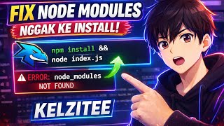Node Modules Nggak Mau Ke Install di Pterodactyl? Ini Caranya!”
