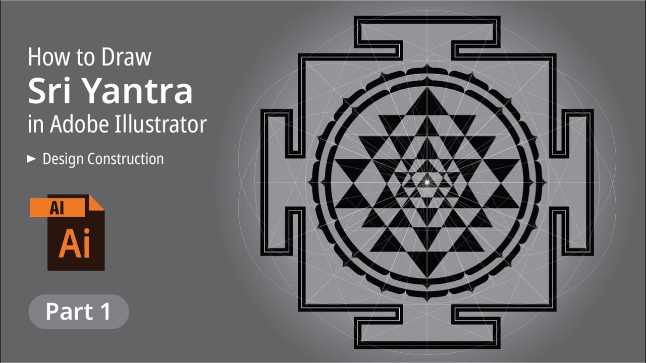 Sri Yantra Image Explained - [Hindi with English CC] 