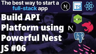 Build APIs using Powerful Node JS, Typescript Framework Nest JS #06 #nestjs