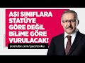 AŞI STATÜYE, SINIFLARA GÖRE DEĞİL BİLİME GÖRE VURULACAK! #AbdulkadirSelvi