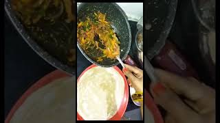 snacks recipe ?|| breakfast recipes|| chapathi roll recipe ? || veg chapathi roll ??