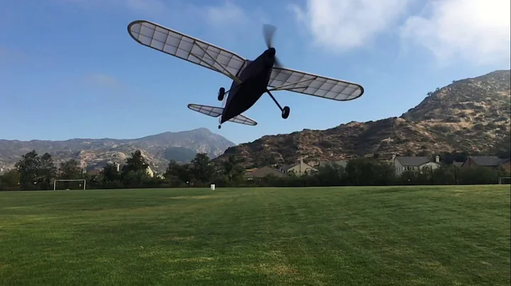 Guillow's RC Conversion