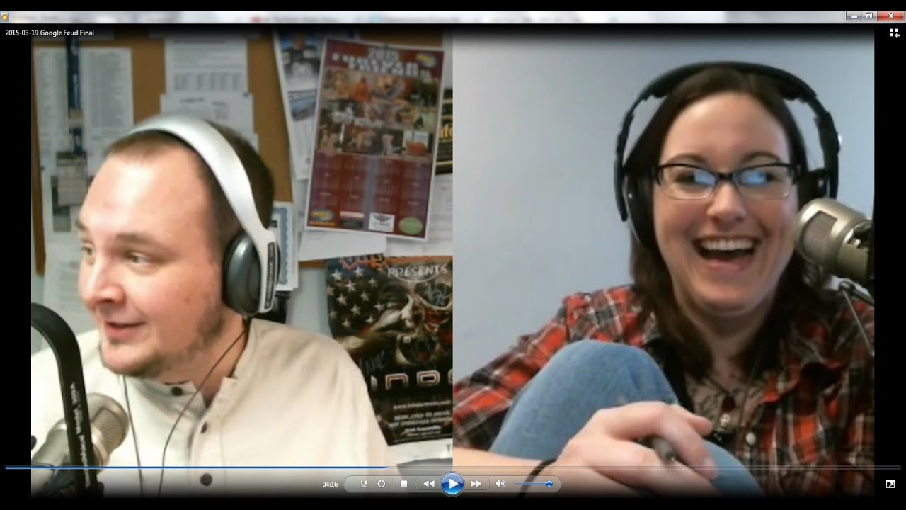 The Rob's Radio Show With Kat Mykals - Google Feud Debut