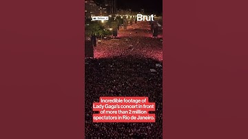Thumbnail of Incredible footage of Lady Gaga’s concert in Rio de Janeiro