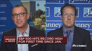 S&P 500 hits record high for first time since January