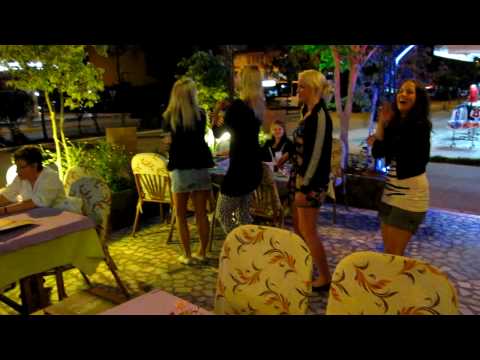 Swedish girls dancing in Alanya 1