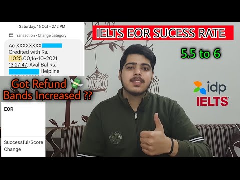 IELTS EOR Sucess Rate | How To Claim Refund | How To Increase IELTS Bands | All Questions Answered