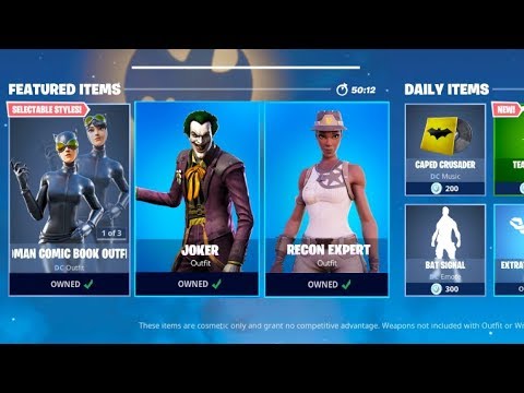 New Joker X Fortnite Event Reveal New Skins Fortnite Battle Royale Youtube