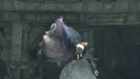 The Last Guardian™ Attempting to reach an off limits ledge