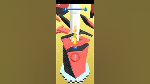 Stack Ball All Level Gameplay Android iOS #shorts