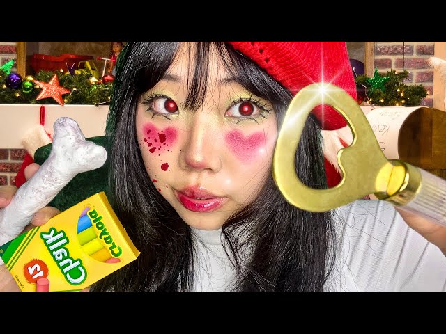 VIOLENTLY? Turning you into Santa's Elf 🪓🎄 ASMR