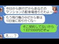 【LINE】俺のマンション内の駐車場に無断駐車して10日間旅行に出かけたDQN元カノ→旅行から戻って車を取りに来た元カノに「駐車場は契約してないから」と伝えた時の反応が...w