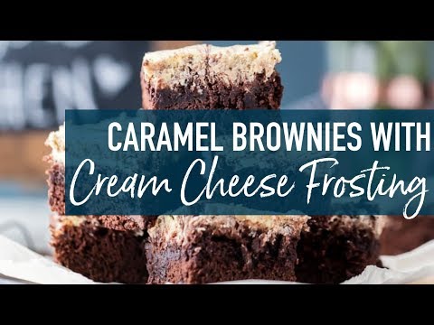 Caramel Cream Cheese Brownies