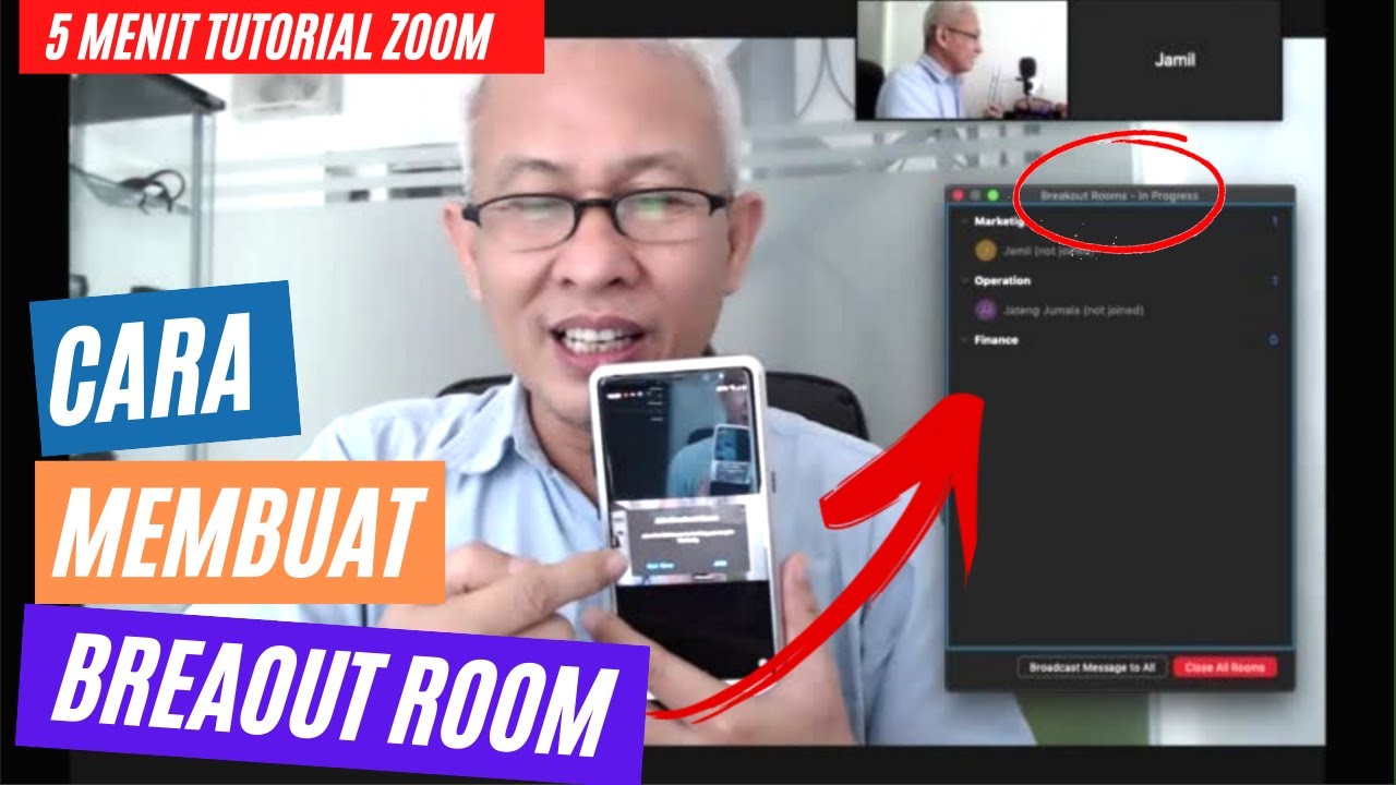 ZT33. CARA BUAT BREAK OUT ROOM DI ZOOM MANUAL ASSIGNMENT 5 MENIT